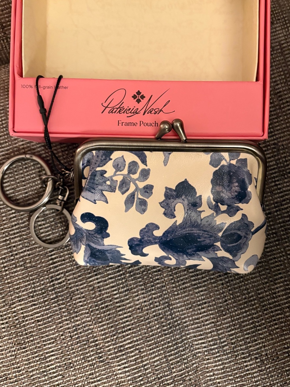 NWT Patricia Nash Leather Borse Coin Purse